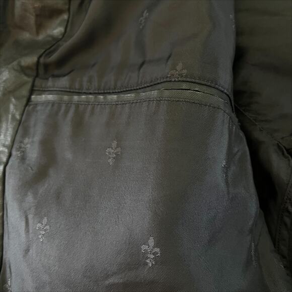 John Varvatos Men Garment-Washed Zip Jacket in Black Size 52EU/22US - Picture 5 of 11